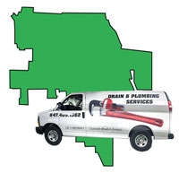 Service Area Map | Plumber Near Me Wheeling IL Service Area Map | Plumber Near Me Wheeling IL
